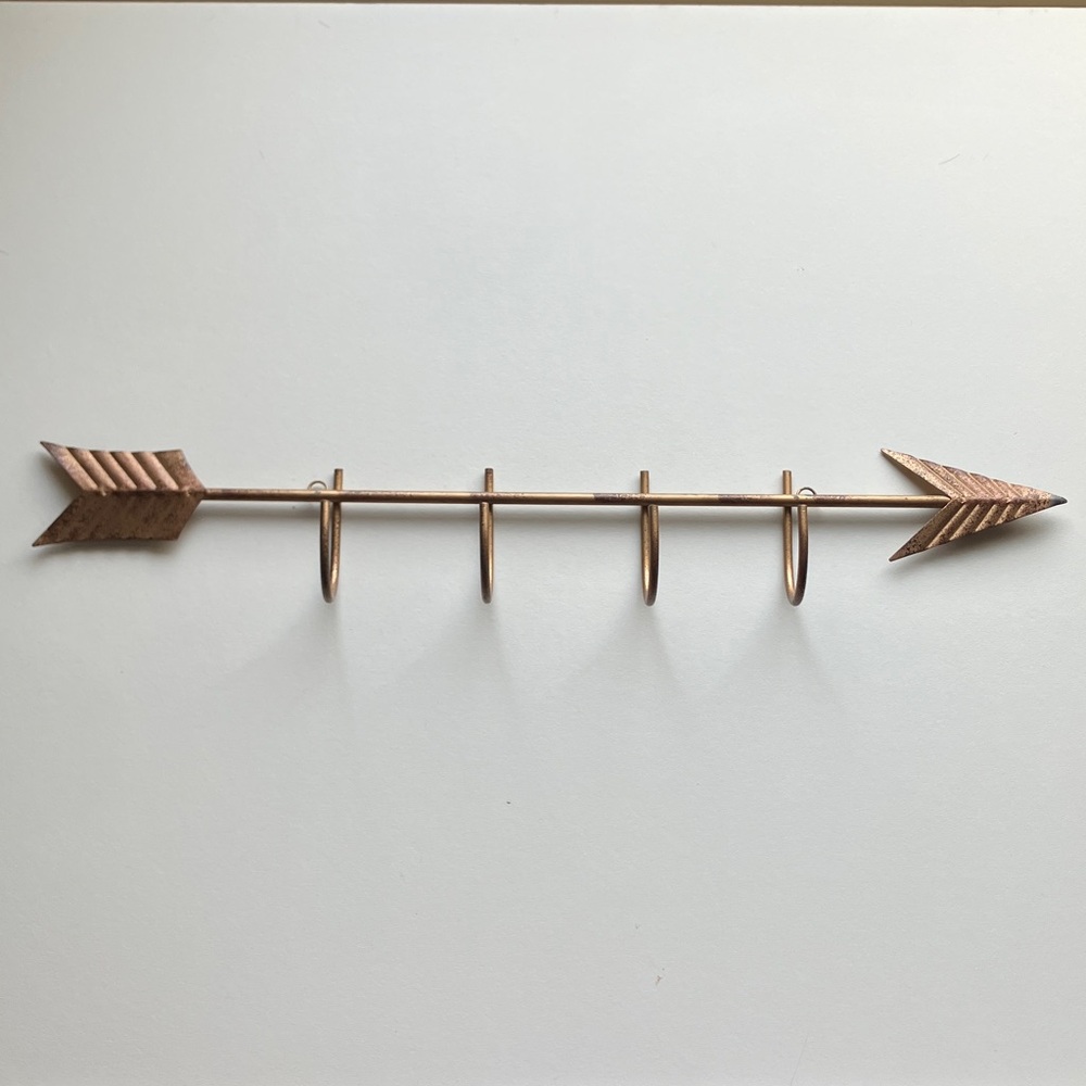 🌻Arrow Wall Hook in Bronze